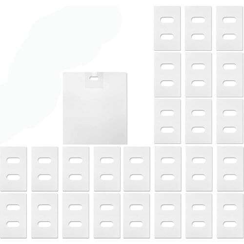 Vertical Blind Repair Tabs-25 Sets Clear Vertical Blind Repair Tabs Vane Saver Self Adhesive Vertical Blinds Repair Kit