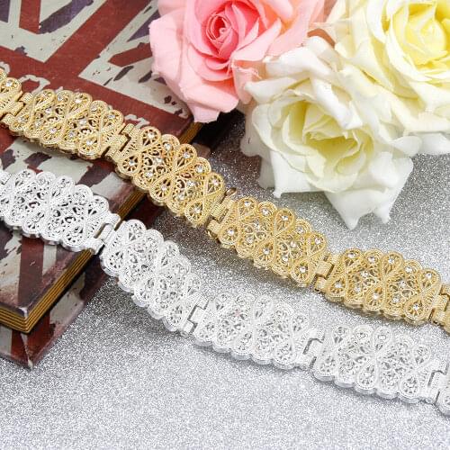 SUNSPICE-MS thin rhinestone metal waist belt for women morocco caftan body jewelry ethnic wedding waist-chain adjustable length