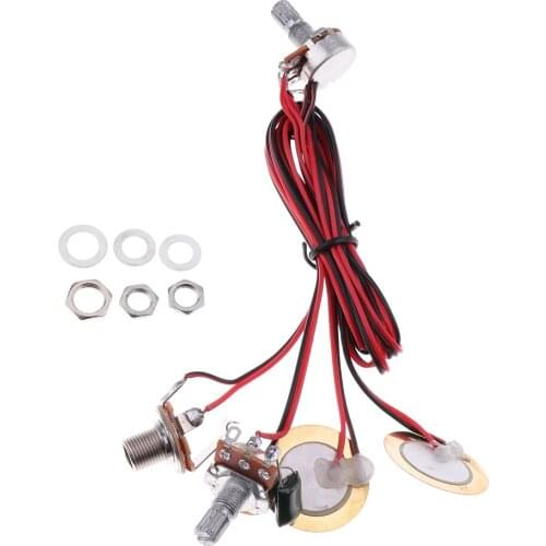 Acoustic Guitar Pickup Piezo Transducer for Acoustic Guitar Violin Ukulele Mandolin Parts Accessories