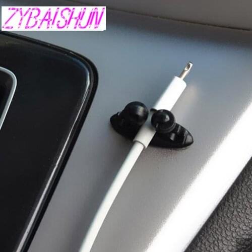 8pcs. Multipurpose kit clip guide line organize USB data clip for Chevrolet Cruze TRAX Aveo Sonic Lova Sail EPICA Captiva