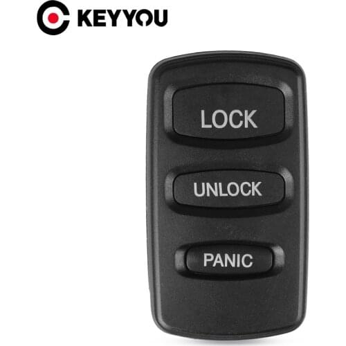 KEYYOU 3 Buttons Remote Control Key Shell Case For Mitsubishi Lancer Outlander Pajero V73 Galant Fob Key Cover