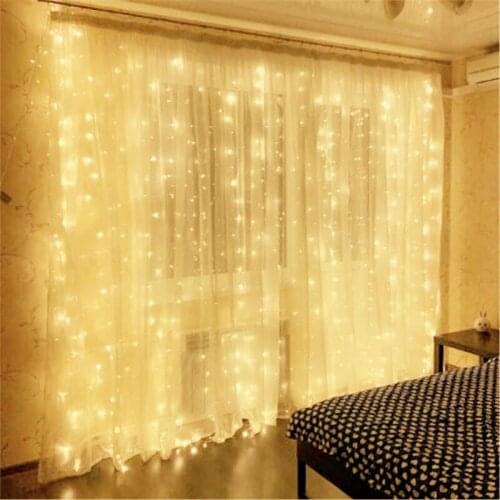 6x 2.5M 480LED Icicle String Lights Fairy garland Lamp For Curtain Wedding Event Party Window House Stage Decoration lighting