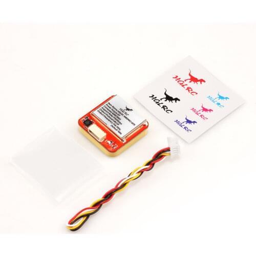 HGLRC M80 PRO GLONASS GALILEO QZSS SBAS BDS GPS Module QMC5883 Compass Gain Antenna for RC Airplane FPV Long Range Drones