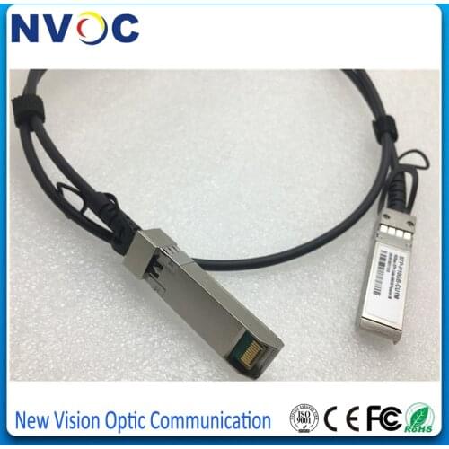2Pcs/Lot,10Gb SFP+ DAC 1M Cable 10GBASE-CU Passive Direct Attach Copper Twinax SFP Cable 3M,5M Support Mikrotik