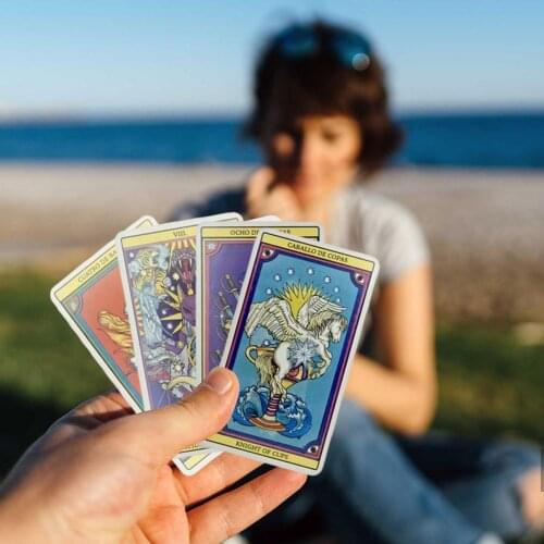 Tarot Cards For God Of Three Full English Version Board Games Oracle Card Board Deck Games Playing Cards Party Game Classic Toys