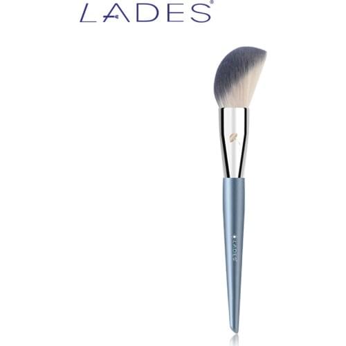LADES 1PCS Powder Makeup Brush Foundation Sculpting Single Professional Blusher Make Up Tools Copper Tube