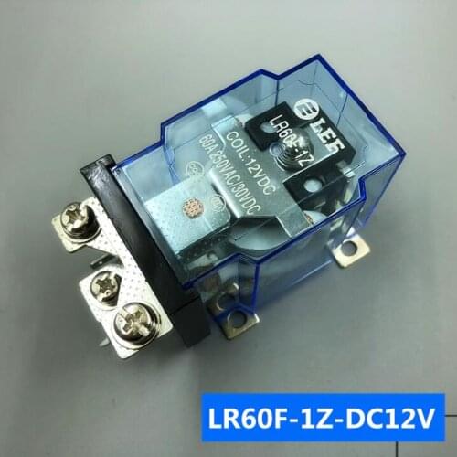 LR60F-1Z DC12V DC24V AC220V 60A High power Intermediate relays