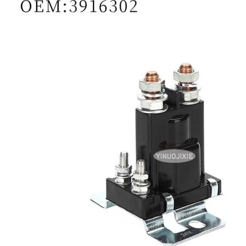 For Dongfeng Cummins motor starter relay 24V generator construction machinery electromagnetic switch accessories OE:3916302