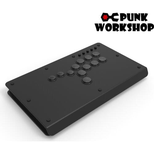 All-Button Fighting Game Controller Fight Hitbox SOCD Mechanical Buttons with Cherry Compatible with PC/Android Can add Brook