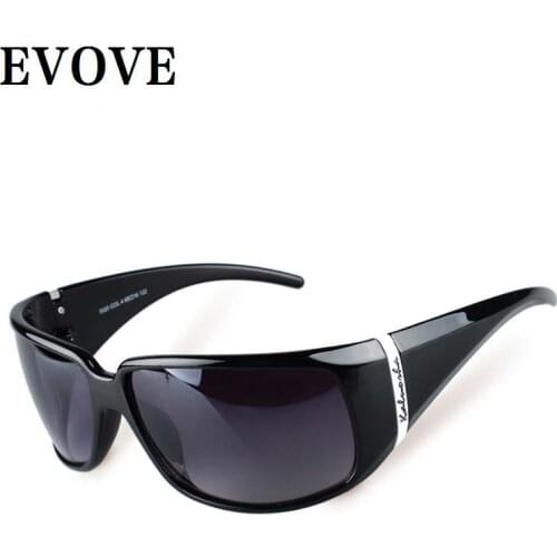 Evove white sunglasses women black red fashion sun glasses for female ladies driving goggles UV400 2021