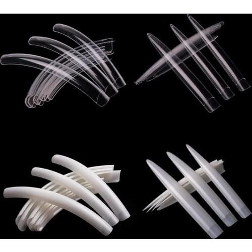 Extra Long Fake Nails Tips For Salon Model Performance Art Patch