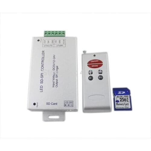 Magic Color Controller DC 12-24V Wireless LED SD Card Controller For Led Strip Led Module