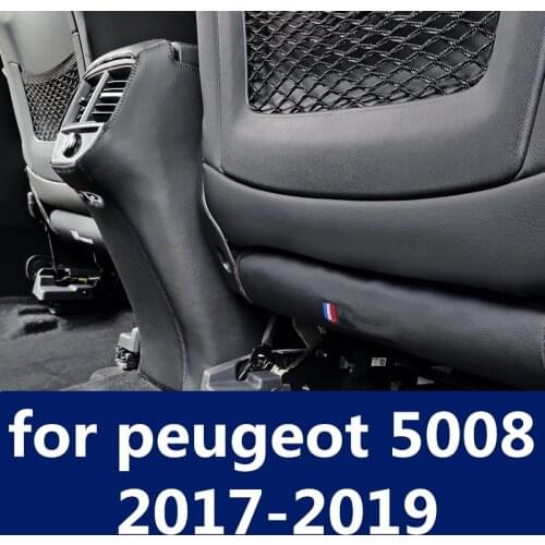 Seats care back seat protector Rear Seat Anti-Kick Pad Seat cover Automotive interior Modified for peugeot 5008 2017-2019