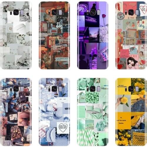 Yellow Puzzle Phone Case Silicone For Samsung Galaxy Note 9 8 5 4 Soft Back Cover For Samsung Galaxy S5 S6 S7 Edge S8 S9 Plus