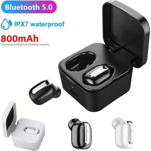 RD11 1/2Pcs TWS Wireless Bluetooth Headphones 5.0 Mini HD In-Ear Bluetooth Earphone Handsfree Call Music Earbuds With mic 800mAh