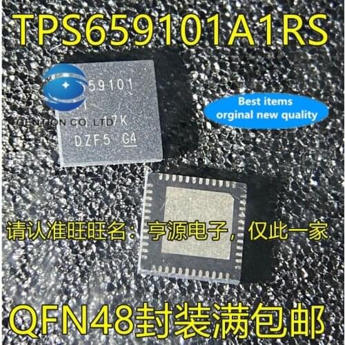 10PCS TPS659101 TPS659101A1RSL TPS659101A1RSLR T659101A1 QFN in stock 100% new and original