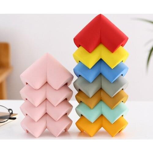 5Pcs Home Baby Safety Corner Protector Soft Right Edge Table Furniture Corner Protection Cover for Toddler Infant
