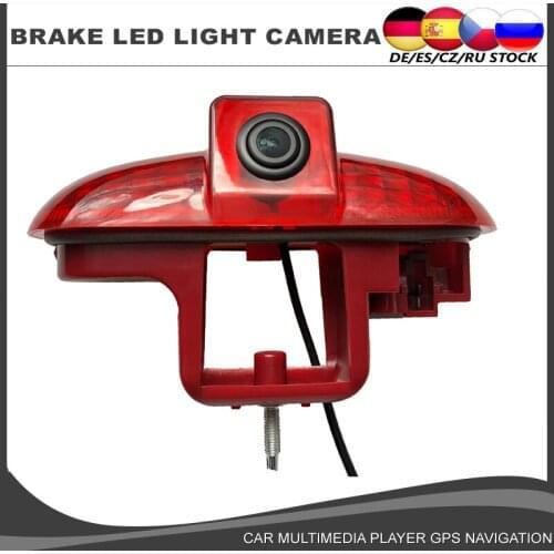 Car Brake Light Camera For Opel Combo Renault Trafic Vauxhall Vivaro Nissan Primastar Auto Rear View Parking Reverse Camera