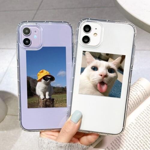 For OPPO A9 2020 Cases Silicon Cat Fundas Realme C21 7 Pro A5 A53 A31 A37 A3s A5s A52 A92 A72 6i 5 C17 C11 C12 C15 A93 F17 Cover
