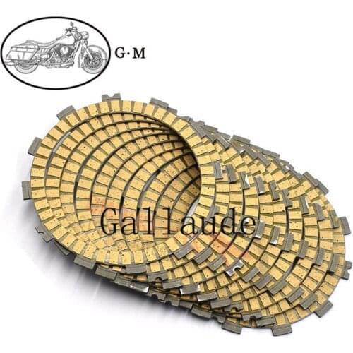 Motorcycle Carbon Fibre Clutch Friction Plates Disc For Yamaha YZF-R1 YZF R1 YZF-R1M 2015 2016 2017 2018 2019 2020 YZF-R1S 2016