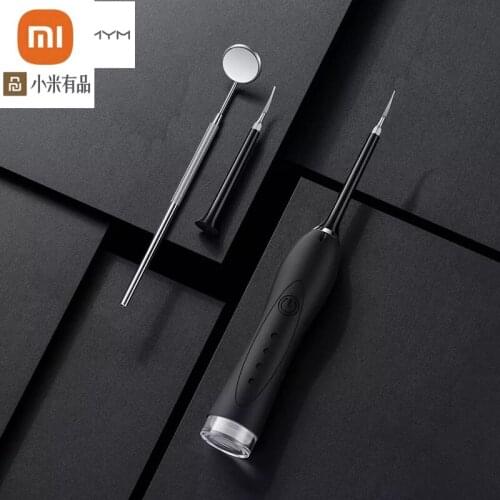 Xiaomi Youpin electric sonic scaler YC1 dentist teeth whitening oral hygiene remove dental calculus stains smart