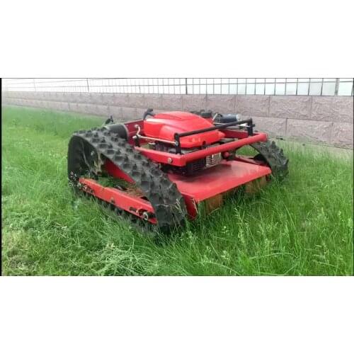 Crawler remote control lawn mower Garden use grass cutting machine