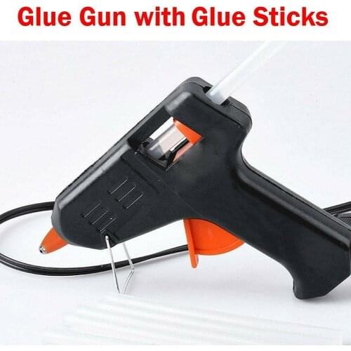 Hot Melt Gun Glue Stick Set Household Hot Melt Glue Gun British Plug Hot Melt Glue Gun DIY Repair Tool Hot Glue Gun