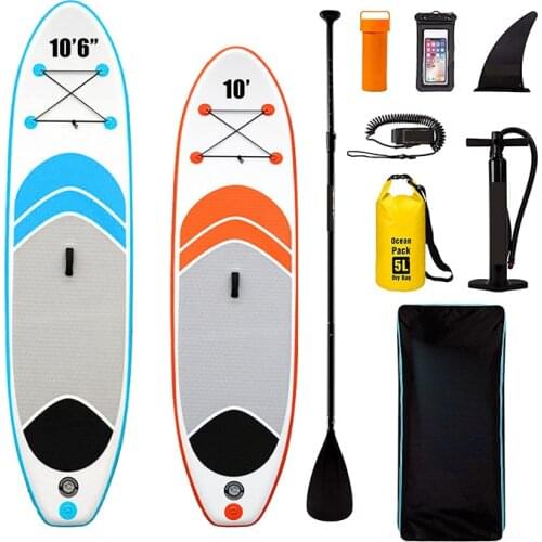 Outdoor sup Surfboard Adult Stand Inflatable Water OARS Yoga Floating Plate Paddleboard