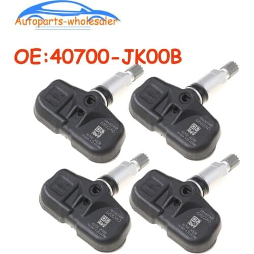 4 pcs/lot New For Toyota Lexus for Nissan 40700-JK00B 40700JK00B PMV-C813 TPMS Tire Pressure Monitoring Sensor Car Accessories