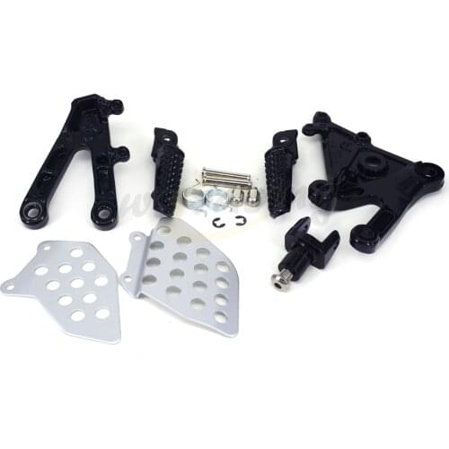 Motorcycle Footrests Front Foot Pegs Pedals Rest Footpegs For HONDA CBR600RR CBR 600 RR 2003-2006 03 04 05 06