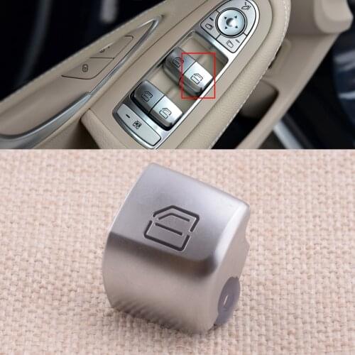 CITALL Front Right Window Master Switch Repair Button Cover Cap Fit For Mercedes-Benz C Class W205 GLC W253 2015-2018 2019 2020