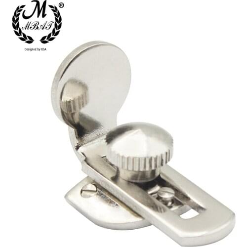 M MBAT Silver Clarinet Thumb Rest Woodwind Instruments Accessories Adjustable Brass Screw Finger Support Music Tool Protector