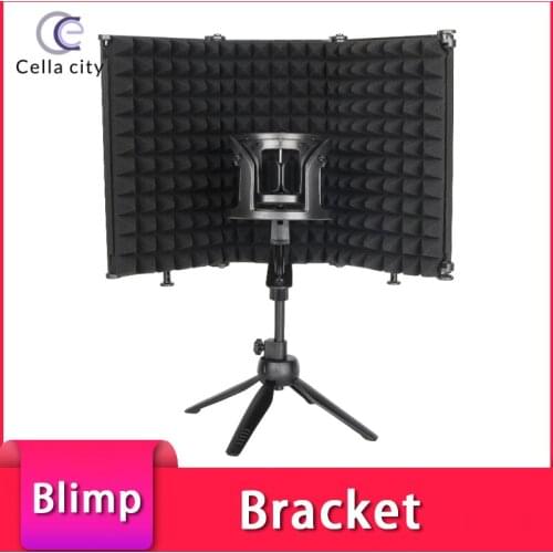 Condenser Microphone Recording Studio Three Door Sound Insulation Cover Microphone Noise Reduction Board Sound Absorption Cover