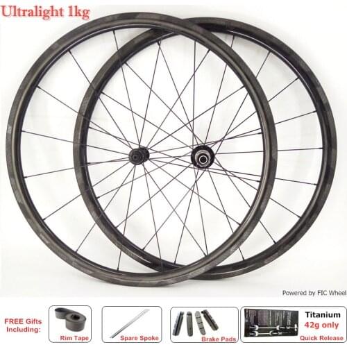 FIC SLR wheel 30 35 38 45 50 55mm filament winding textured brake track with DT 240S hub CX ray spoke tubular clincher wheels