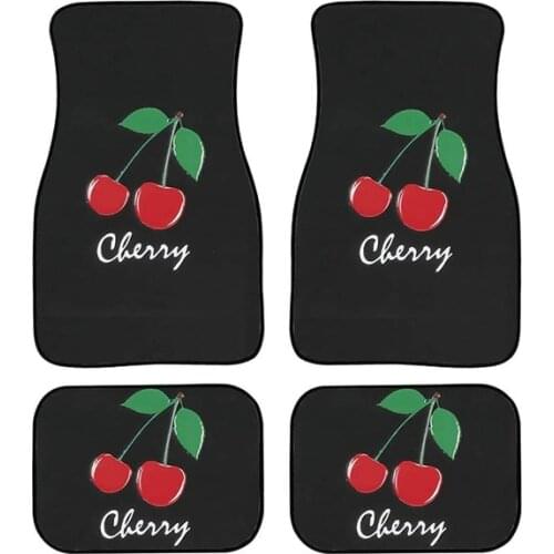 Universal Car Floor Foot Mats Fit For Most Cars 4pcs/Set All Weather Guard Non-Slip Mat Carpet For Peugeot 206 207 2008 407 307