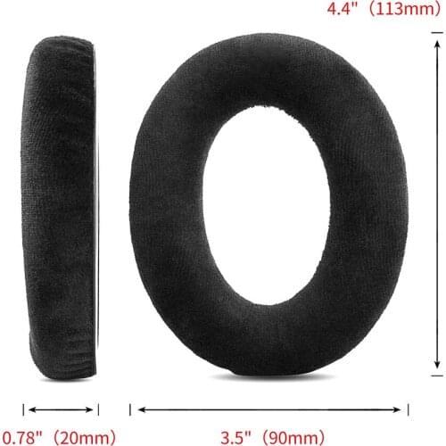 Velour Earpads Replacement Foam Ear Pads Pillow Cushions Cover Cups Repair Parts for Sennheiser G4ME ZERO GAME ZERO Headphones