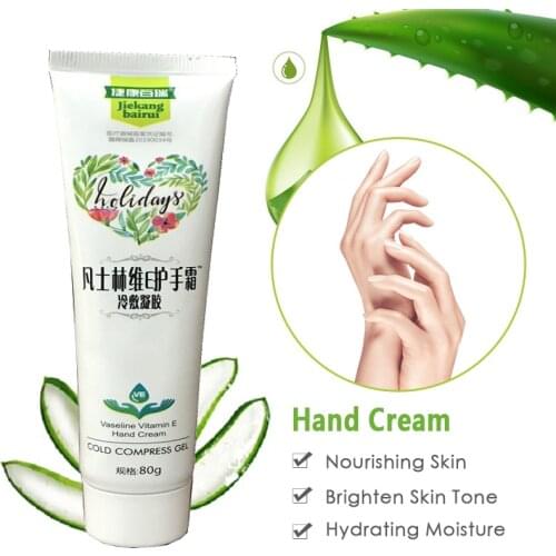 Winter Moisturizing Fragrance Vaseline Vitamin E Hand Cream Hand Massage Lotion Repair Anti-cracking Nourishing gift mask
