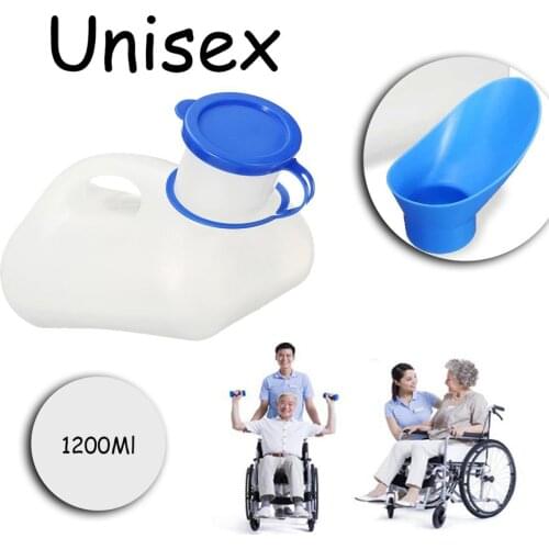 1200ML Portable Urine Urinal Toilet Unisex Aid Bottle For Traveling Camping Outdoor Feminine Adapter