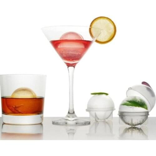 4Pcs/lot Mini Ice Ball Mold Round Ice Cream Maker Bar Accessories Form For Ice Bartender Special Daily Kitchenware Gadgets