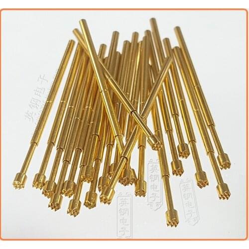 Pa100-h3 Huarong probe 1.8mm plum nine-claw head test needle 100MIL full gold-plated spring probe