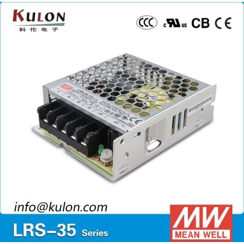 MEAN WELL LRS 35W Switching Power Supply Module 220v Ac 5v 12v 15v 24v 36v 48v Dc Smps Led Strip 10A 3A 5A 6A 4A 9A 2A
