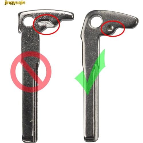 Jingyuqin 15pcs NO.118 Remote HU83 Blank Key Replacement Uncut For MERCEDES for BENZ B C E ML S CLK CL SLK CLASS Styling