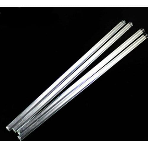Quartz Capillary Rods OD4*L200mm/High Temperature Glass Rods/Silica Single-Bore Glass Capillary Rod