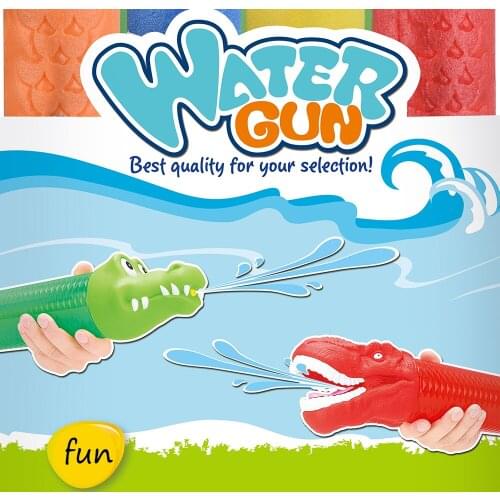Summer Holiday Foam Water Pistol Shooter Toy Gun Swimming Drifting Play Pool Game Beach Big Size Pump Never Slack Lovely Animals
