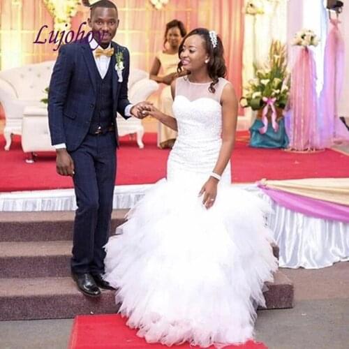 Lujohoy Lace Wedding Dresses