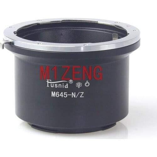 M645-Nik Z Adapter ring with tripod for m645 lens to nikon Z Z6 Z7 NZ z50 mirrorless Camera body