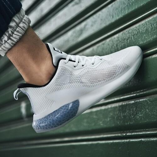 Breathable Fashion sale Light Sneakers on Shoes white mens Breathable leisure sneaker shoe 39 sport sports zapatos solid man de