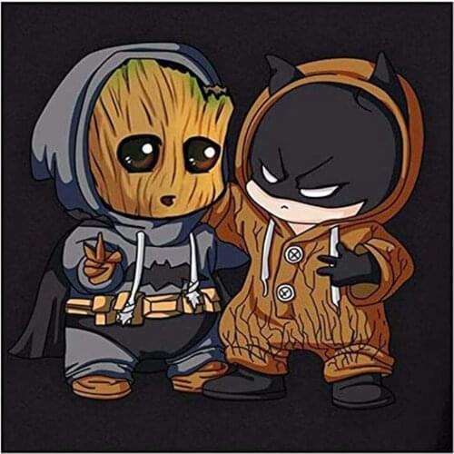 Groot DIY Embroidery Cross Stitch 11CT Kits Needlework Craft Set Printed Canvas Cotton Thread Home Decoration On Dropshipping