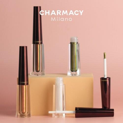 CHARMACY 4pcs Chameleon Pigment Set Liquid Eyeshadow Glitter Luxury Eyeshadow Long Lasting Liquid Eyeshadow Eye Makeup Cosmetics