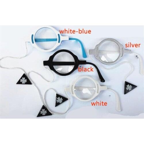 1pcs Detective Conan Anime Kid the Phantom Thief Kuroba Kaito Eyewear Glasses Cosplay Prop Halloween Gifts for Boy Girl